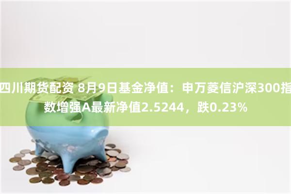 四川期货配资 8月9日基金净值：申万菱信沪深300指数增强A最新净值2.5244，跌0.23%